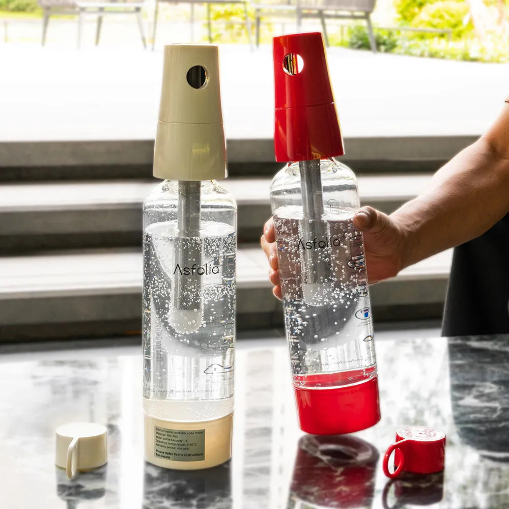 bush white portable sparkling water maker