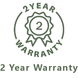 2 years warranty