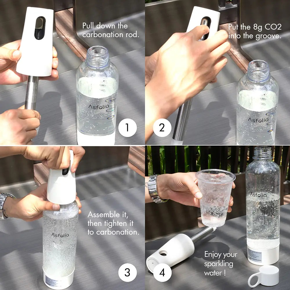 Step-by-Step Guide to Using Asfolia Portable Soda Maker