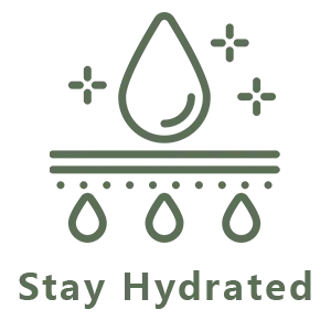 stay hydrated